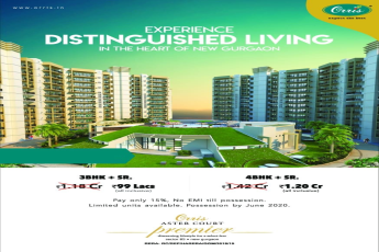Pay only 15%, No EMI till possession at Orris Aster Court Premier, Gurgaon